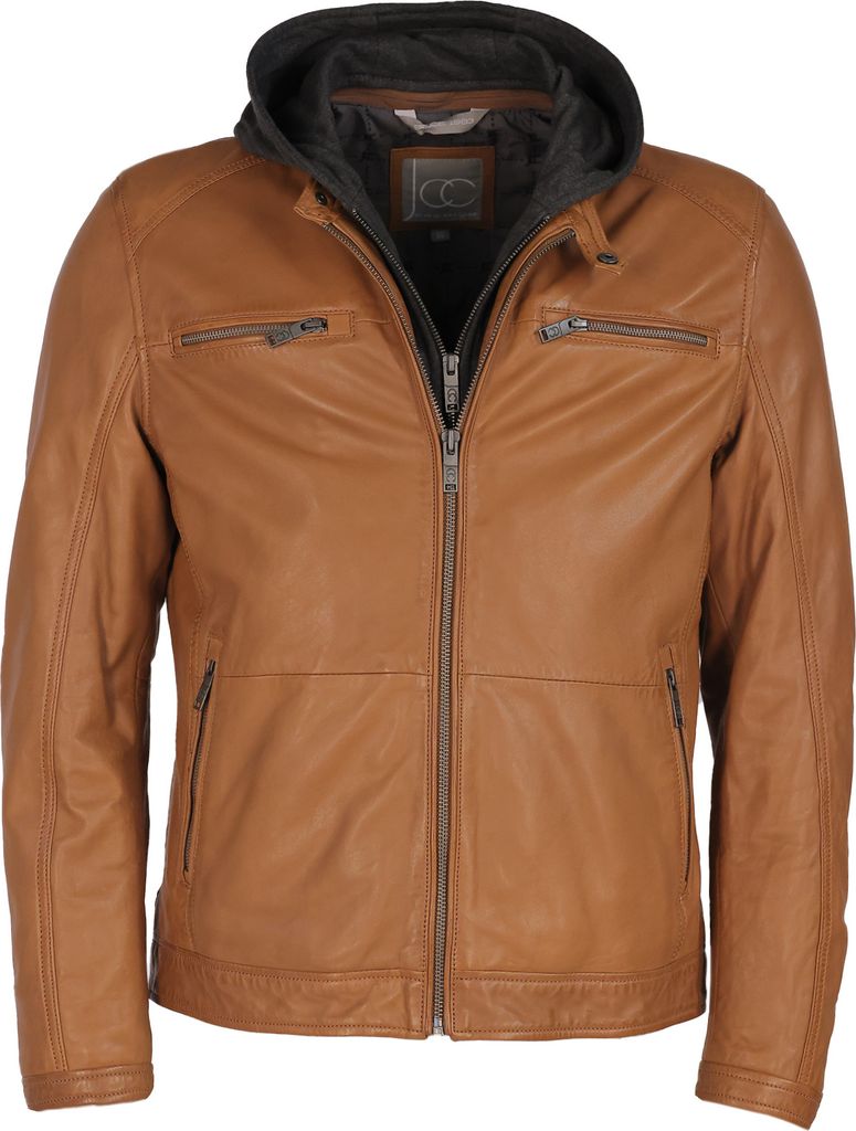 JCC Lederjacke 3102234 Herren cognac 48