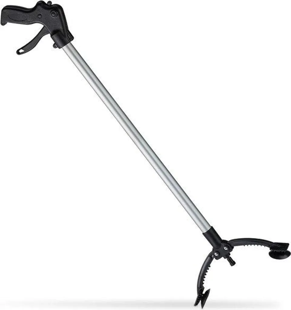 Pince ergonomique 88 cm légère en alu avec poignée confort pour senior