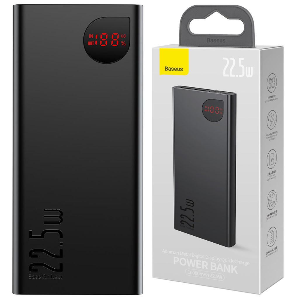 Baseus 6932172618292 power bank litowo-jonowy (Li-Ion) Zdjęcie produktu 