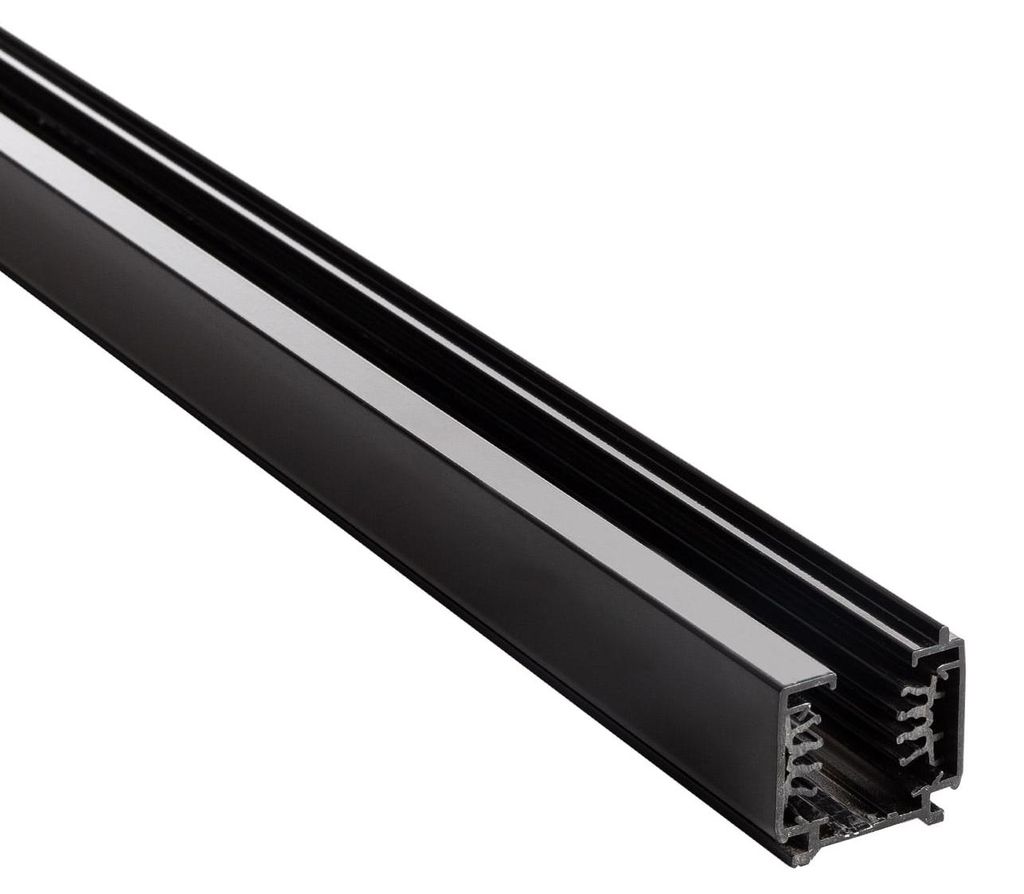 3-Phasenstromschiene DALI für LED-Strahler 2m Schwarz