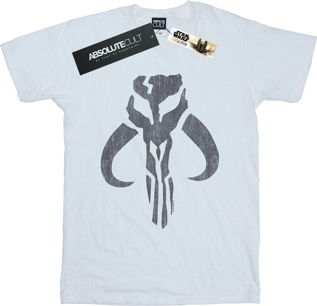 Star Wars - "The Mandalorian" T-Shirt für Damen BI45552 (L) (Weiß)