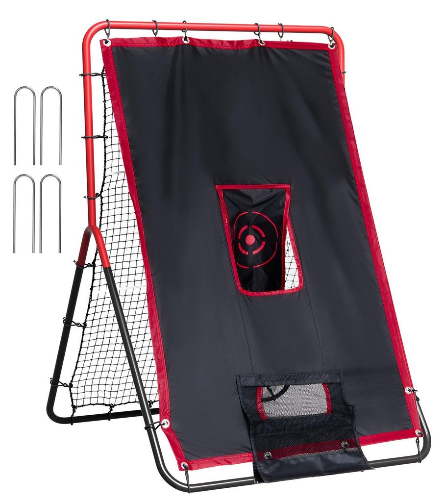 VEVOR Rete di rimbalzo per baseball e softball, 3,5 x 4,5 Immagine del prodotto 