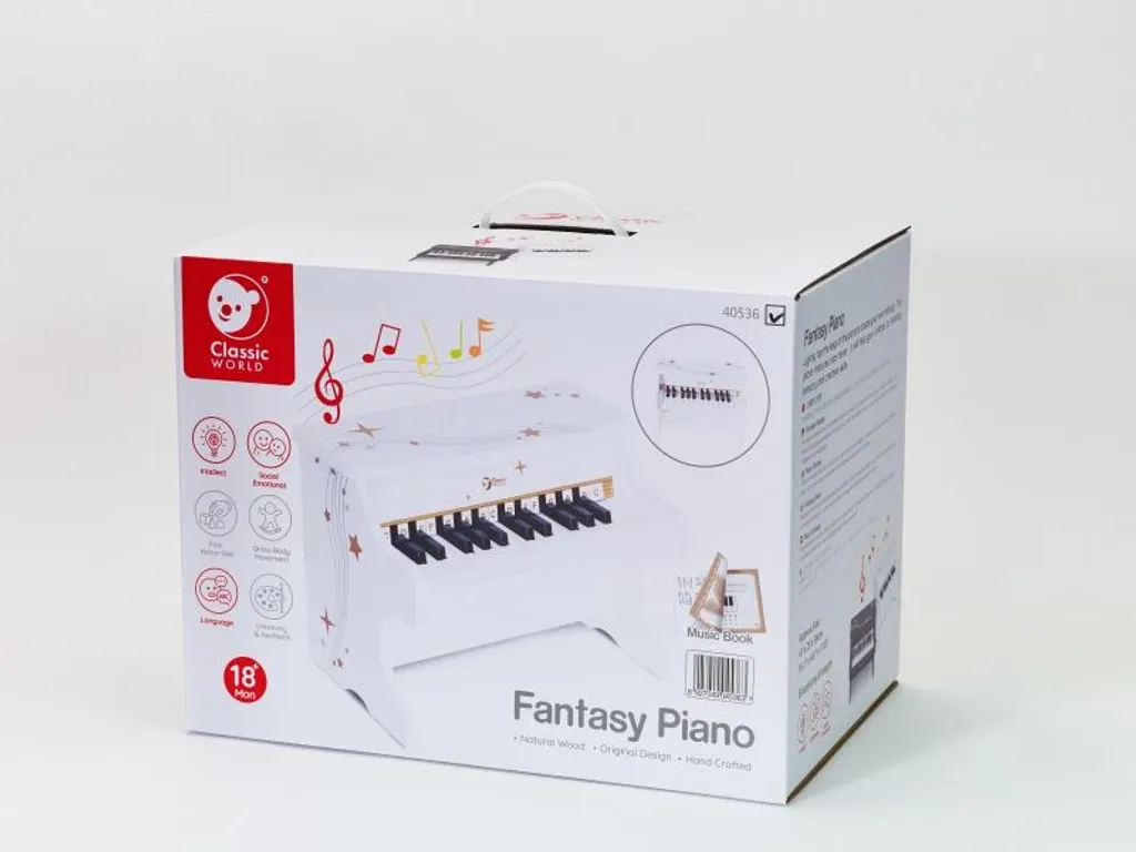 Piano pour enfant en bois idéal pour apprendre la musique à la maison