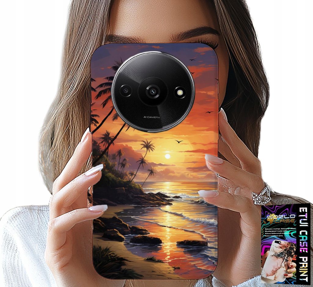 Tasche Für Xiaomi Redmi A3 - Strand, Urlaub, Tropische Insel Tasche