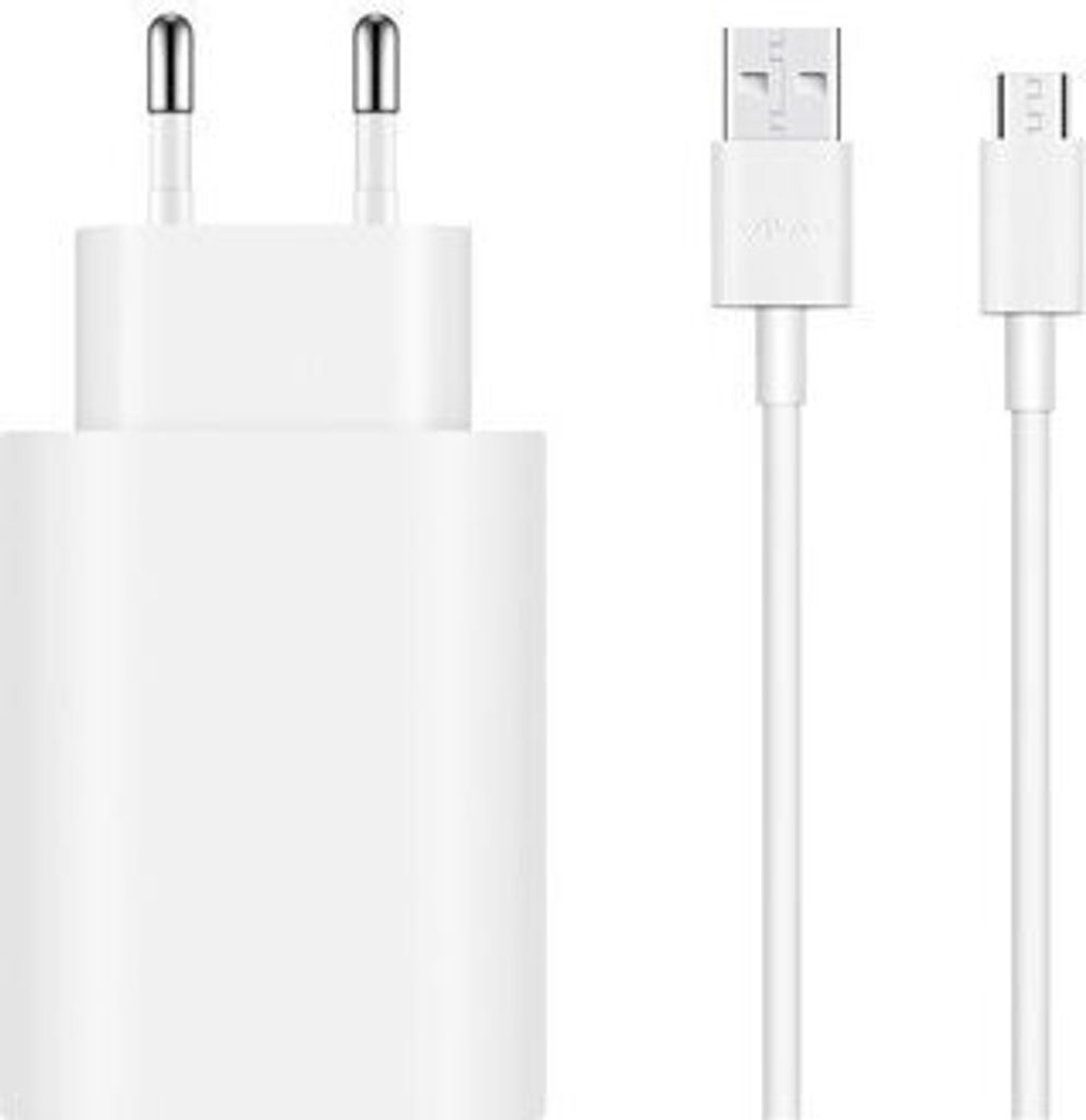 Vivo, Schnellladegerät (18W) mit USB-C Kabel, Weiß Produktbild 
