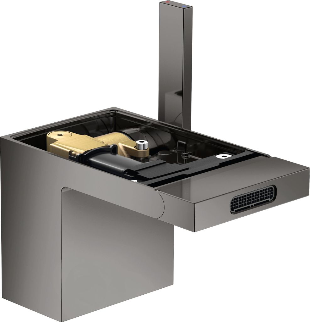 hansgrohe AXOR MyEdition Einhebel-Bidetmischer mit Push-Open Ablaufgarnitur, ohne Platte, 47212330