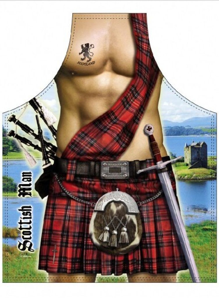 Grill u. Küchenschürze - Scottish