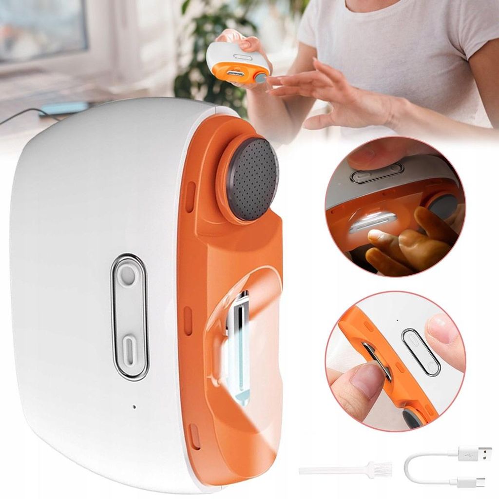 Elektrischer Nageltrimmer für Fingernägel Nageltrimmer, 3 Produktbild 
