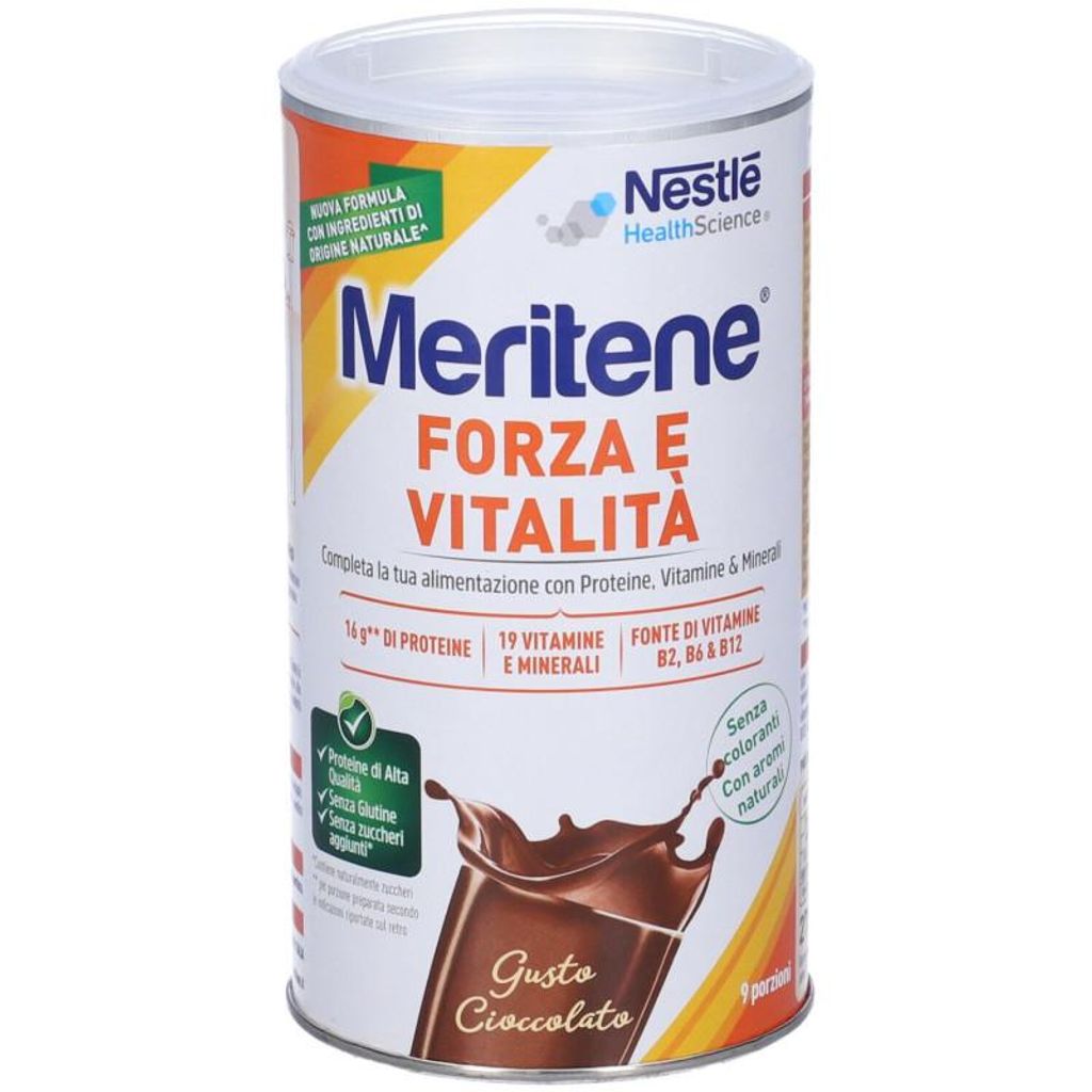 Meritene Schokolade mit Vitaminen und Mineralstoffen 270g