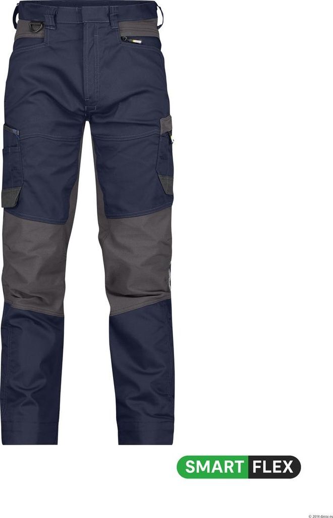 Dassy Stretch-Arbeitshose Helix PESCO41 200973 Gr. 48-STANDARD nachtblau/anthrazitgrau