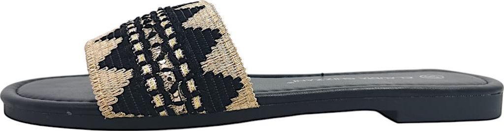 Post Xchange Pantolette Schwarz in Gr. 36