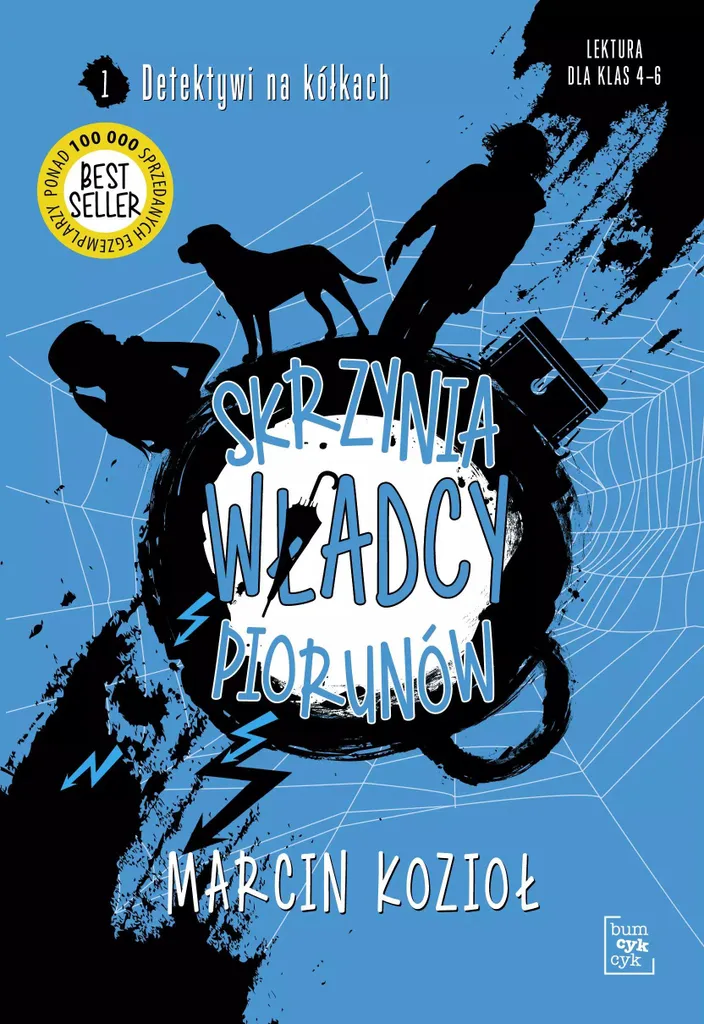 Livre d'énigmes en polonais pour enfant Skrzynia Władcy Piorunów