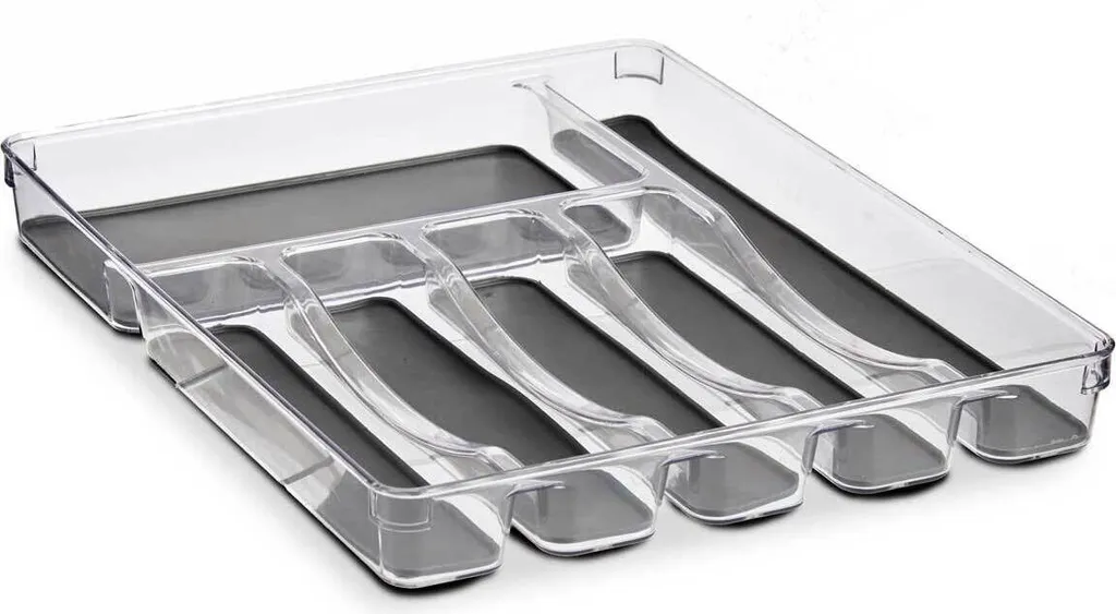 Credenza Multiuso con 5 Cassetti | Fondo Antiscivolo in Gomma EVA