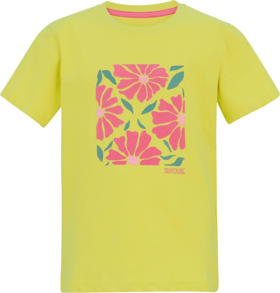 Regatta - "Bosley" T-Shirt für Kinder RG12666 (116) (Kanarien-Gelb)