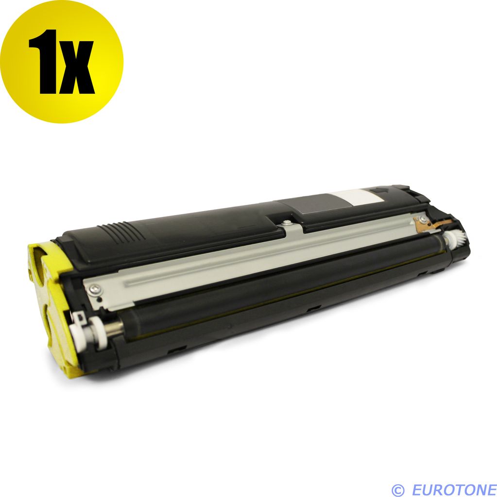 1x Eurotone Toner Alternative für Konica Minolta 171-0589-005 QMS 2400 Gelb Yellow