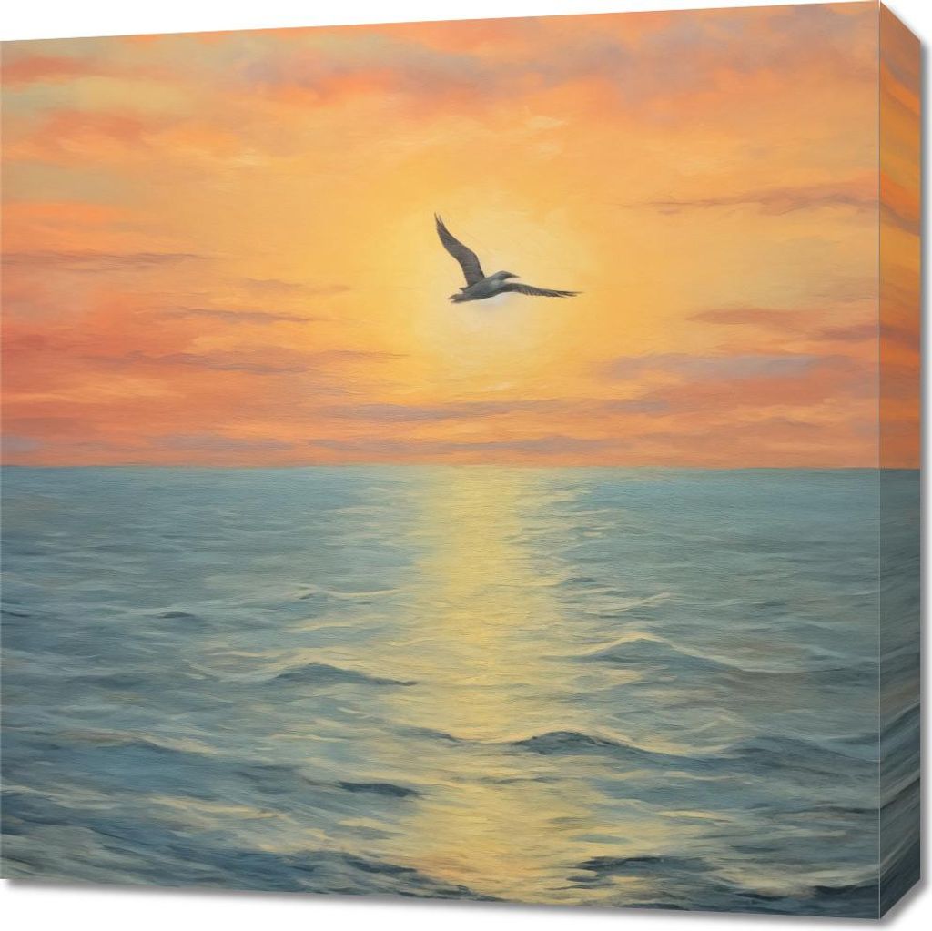 Bild 60x60cm Serenade des Himmels