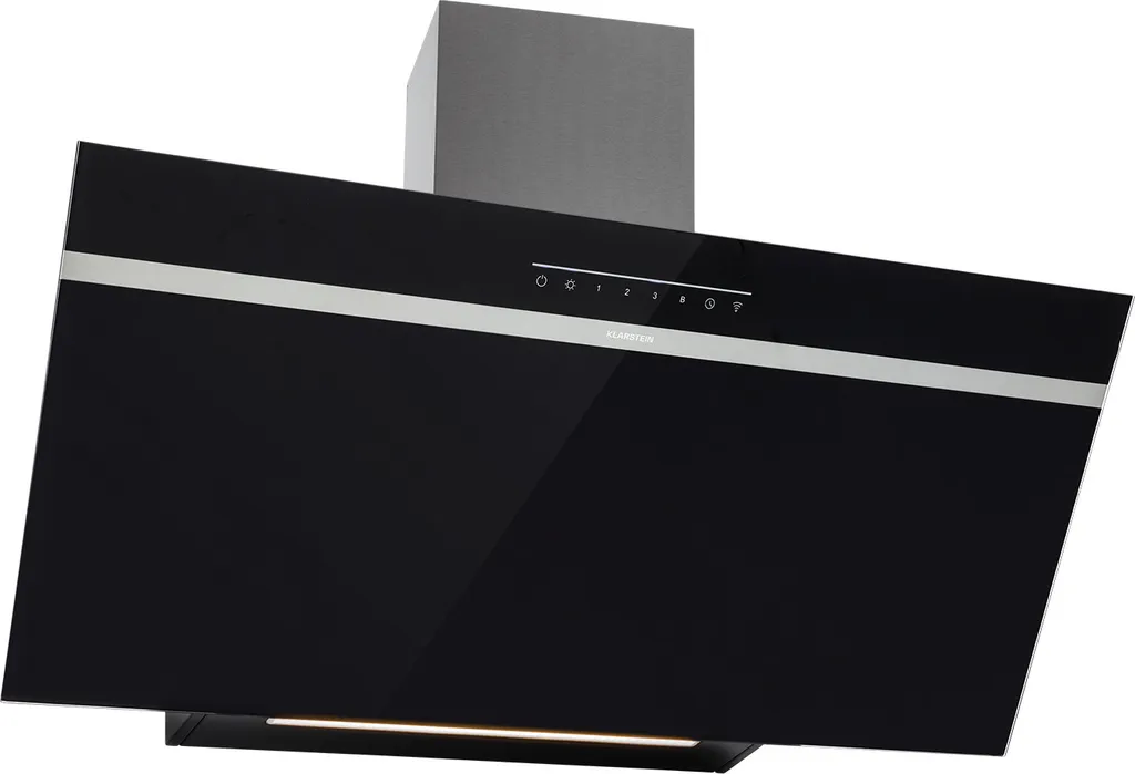 Hotte 90 cm Anti-Odeurs avec Filtre au Lave-Vaisselle et Aspiration 514m³/h