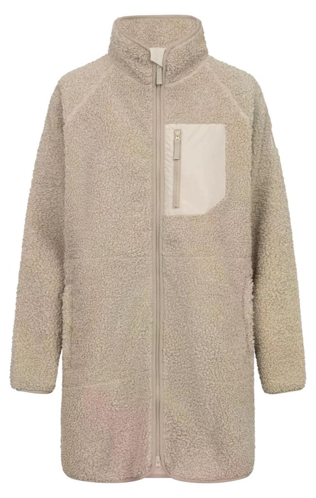 Derbe Kuschelby Long - Damen Fleecejacke, Größe:36, Produktbild 
