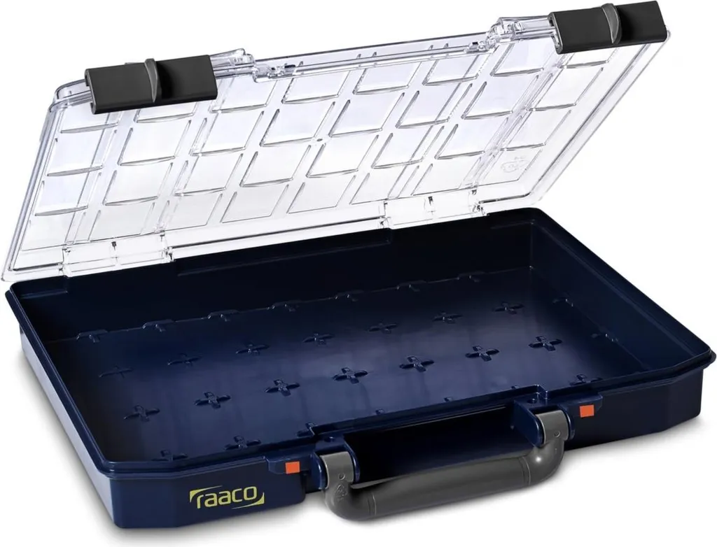 Coffret de Rangement Robuste 337mm CarryLite 55 avec Couvercle Clair