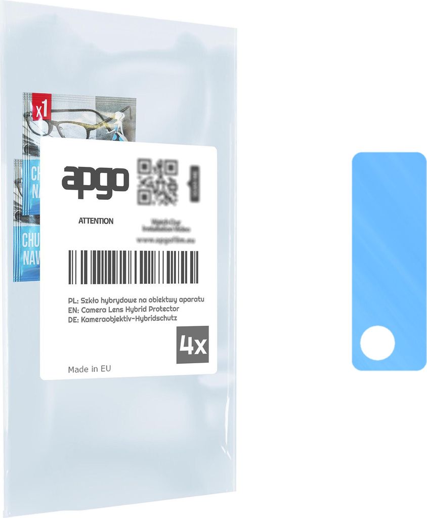 apgo 4 Stück Linsenschutz Kamera Schutzglas für TCL 20 5G Kameraschutz, 9H Kameraobjektiv Camera Lens Protector