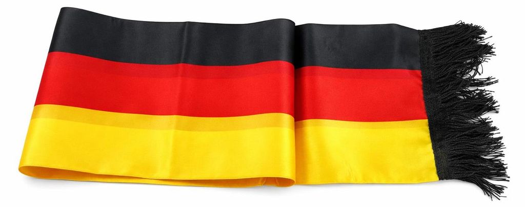Deutschland Schal Polyester Fanartikel Fußball EM WM Produktbild 