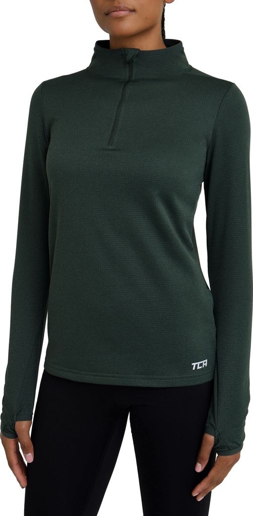 Columbia Damen Windefend Langarmshirt – Mit 1/2 Reißverschluss, Windabweisend & Atmungsaktiv – Für Laufen & Radeln
