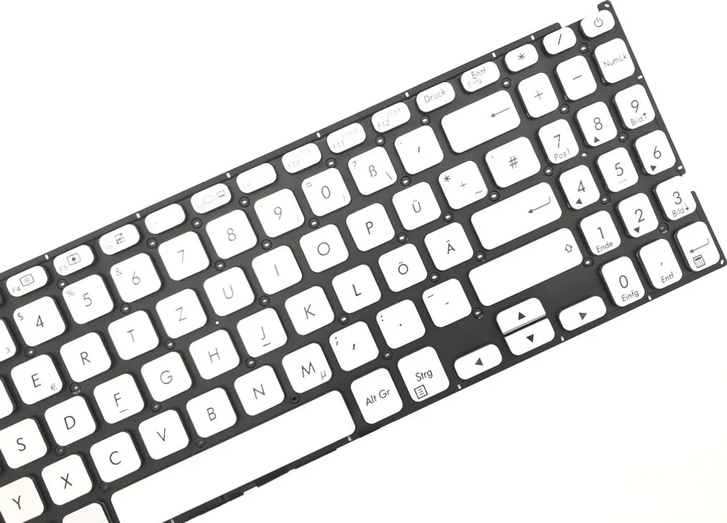 Clavier Asus F512DA-EJ109T Argent : Solution Touches Bloquées AZERTY - 2