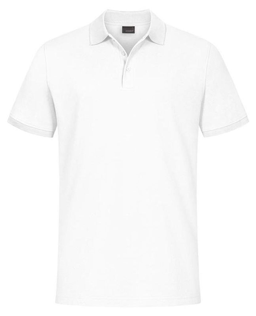 Promodoro - "92/8" Poloshirt für Herren LT4923 (M) (Weiß)
