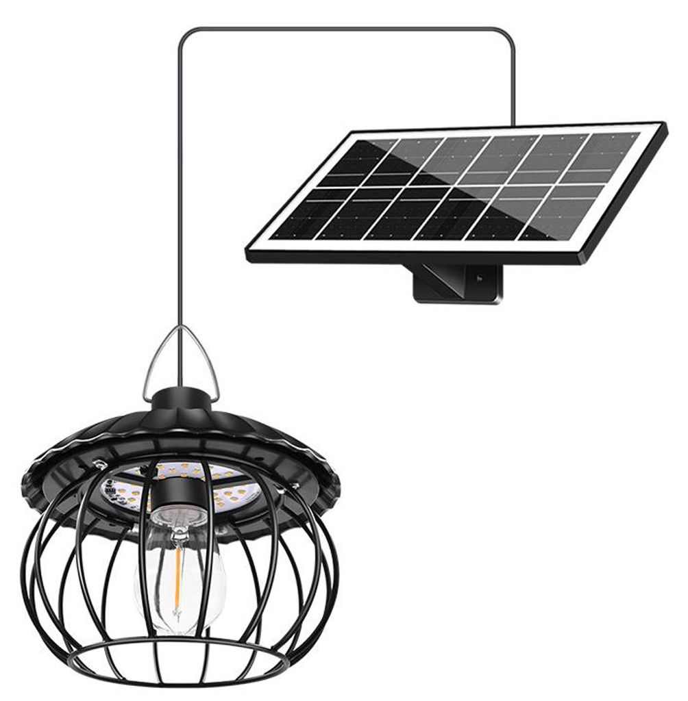 ZELURXX Solar Hängeleuchte Außen Gartenlampe mit Produktbild 
