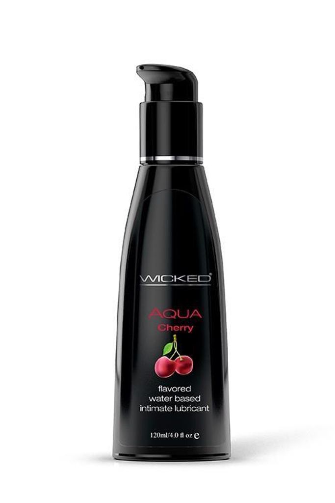 Gleitmittel Erdbeere Wicked Sensual Care Cerise 120 ml Produktbild 