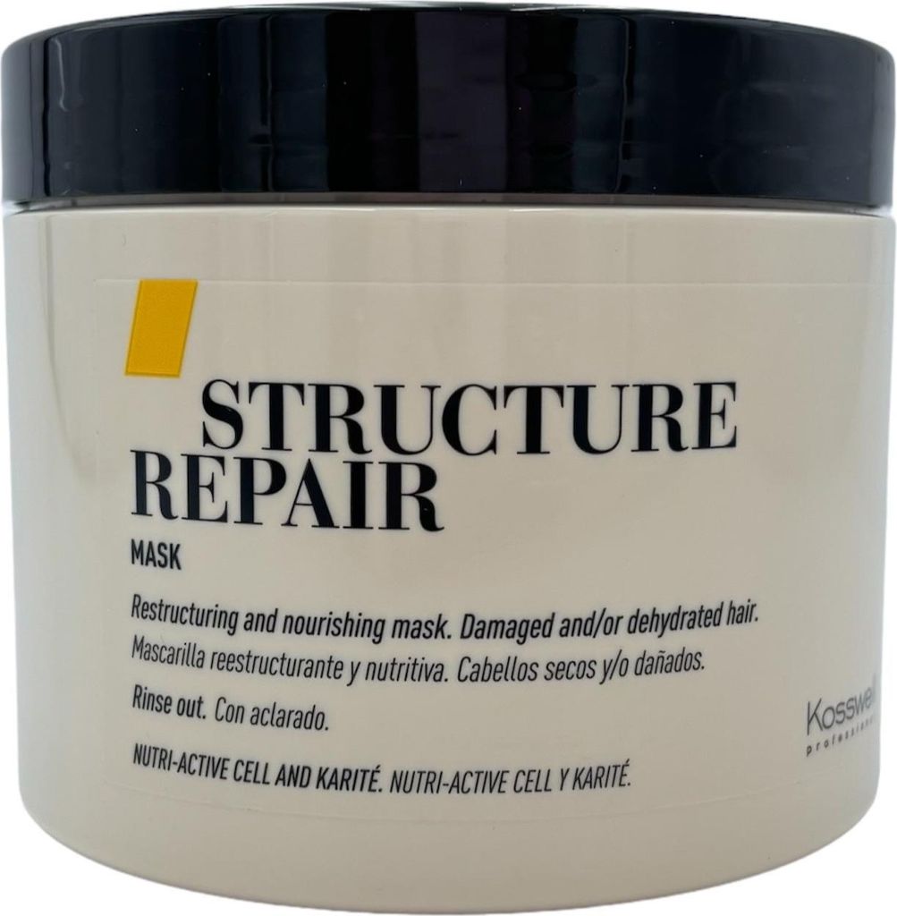 KOSSWELL Maschera per capelli sfibrati STRUCTURE REPAIR - Immagine del prodotto 