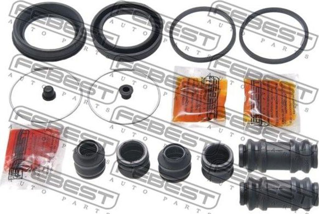 FEBEST 0575-DEMF Reparatursatz, Bremssattel OE D0Y13326Z kompatibel mit Demio