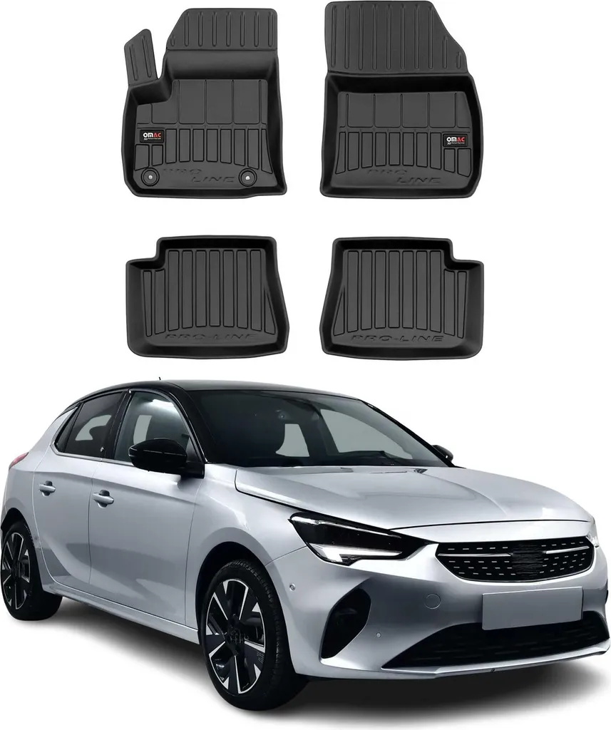 Design & Protezione: Tappetini TPE Premium Opel Corsa-e F 2019-2024