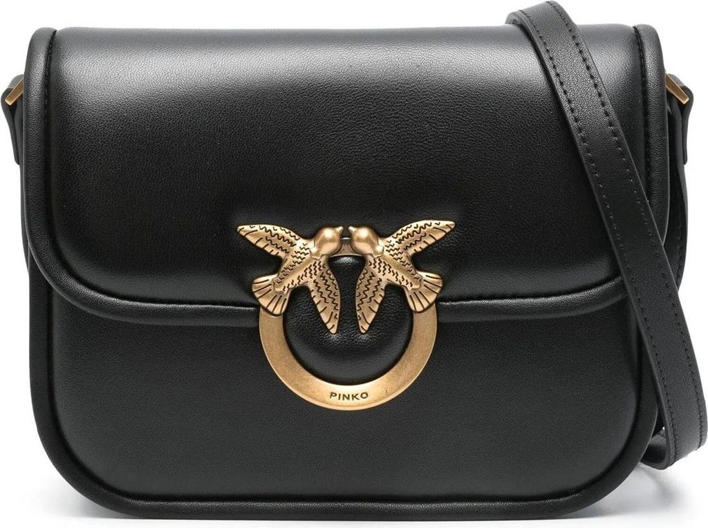 Pinko Love Box Bag Fl M Czarny Zdjęcie produktu 