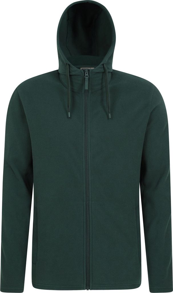 Mountain Warehouse - "Camber" Hoodie mit durchgehendem Reißverschluss für Herren MW3368 (XXL) (Dunkelgrün)