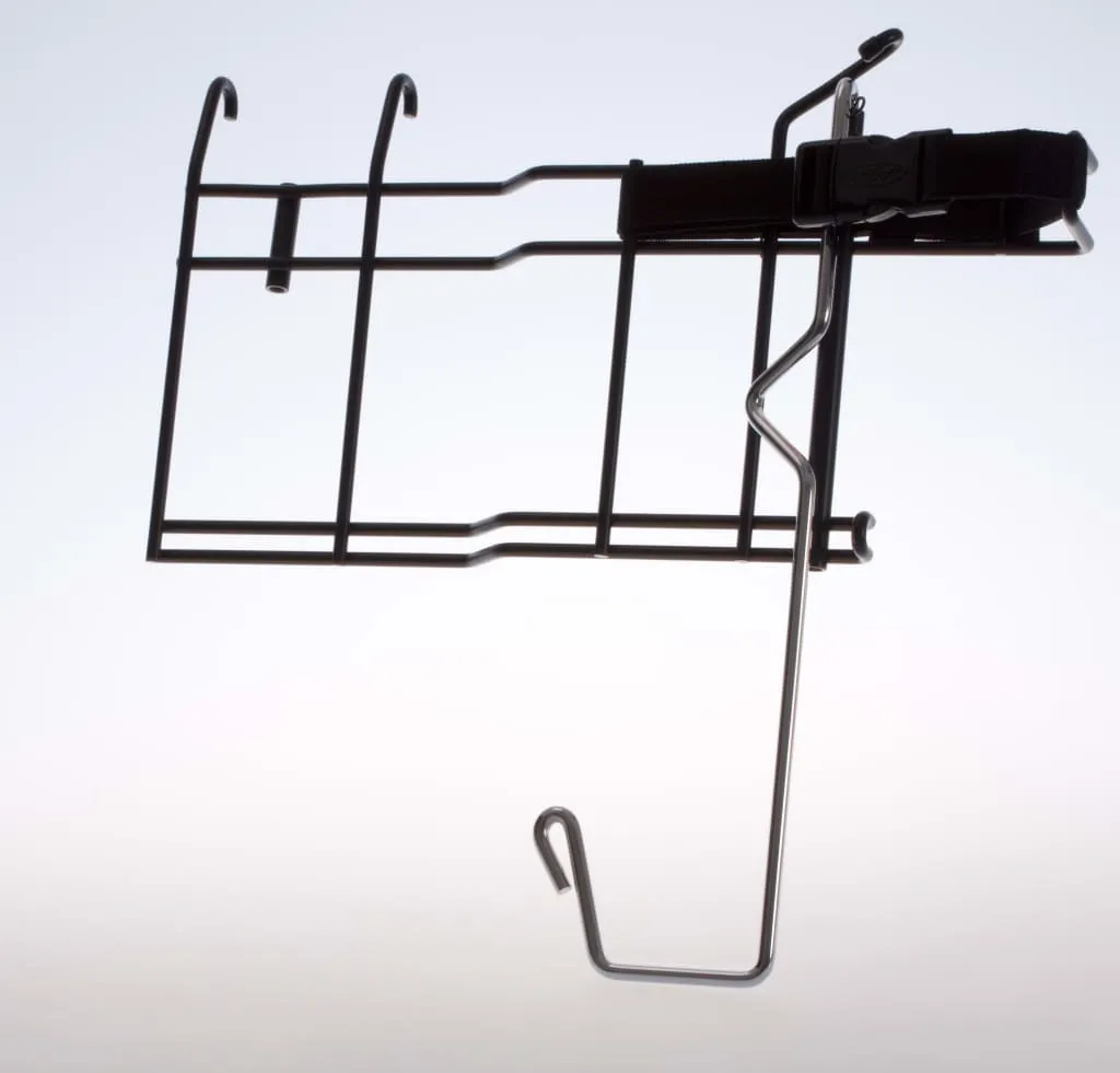 Comment Transporter une Poussette à Vélo ? Solution Buggy-Mee Noir Métal - 5