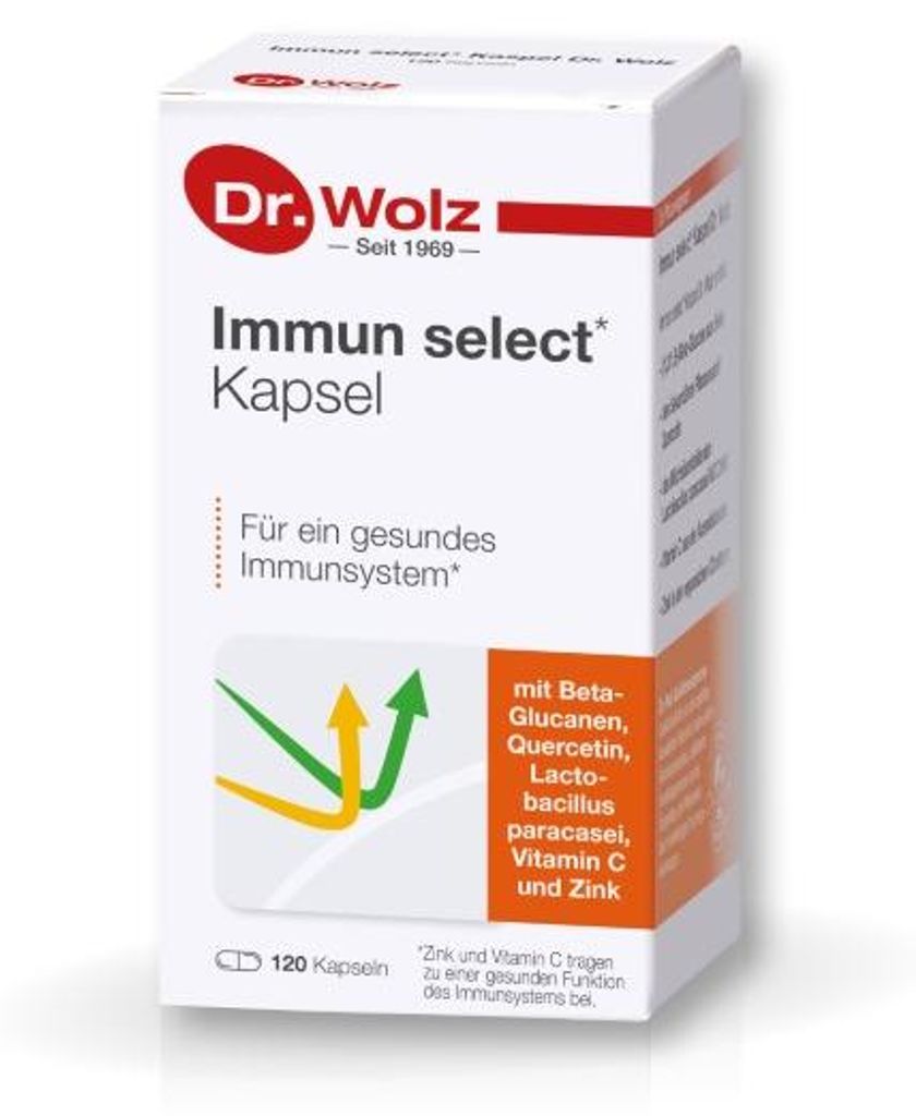 Dr. Wolz Immun select Kapseln zur Unterstützung des Produktbild 