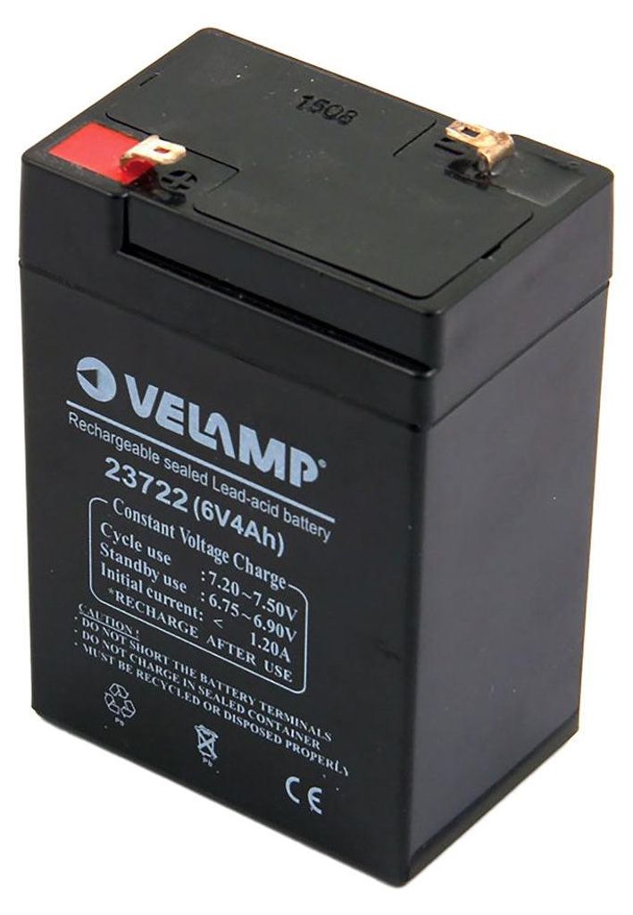 Batteria Ricaricabile Mm.70 X 48 X H.107 - 4 Ah Immagine del prodotto 