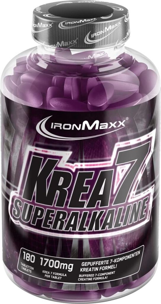 IronMaxx Krea7 Superalkaline - 180 Tabletten