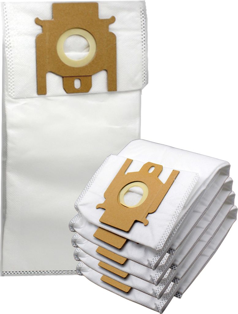 MisterVac Staubsaugerbeutel 40 Stück kompatibel mit Miele S 7500 Bürstsauger