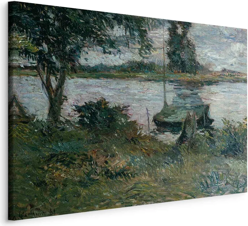 Toile Intissé Paul Gauguin 120x80 cm Tableau Mural Qualité Impressionniste