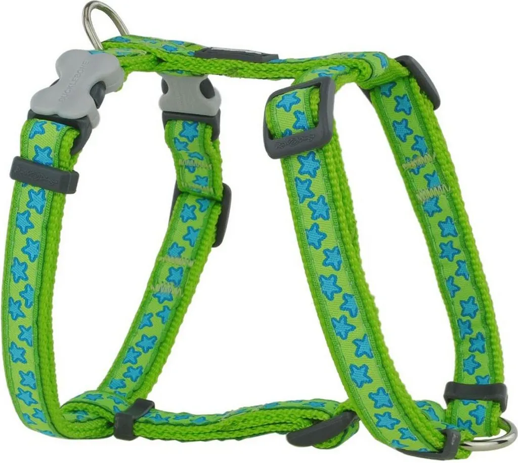 Pettorina Red Dingo Style Turchese Stella Verde 46-76 cm per Cani Grandi