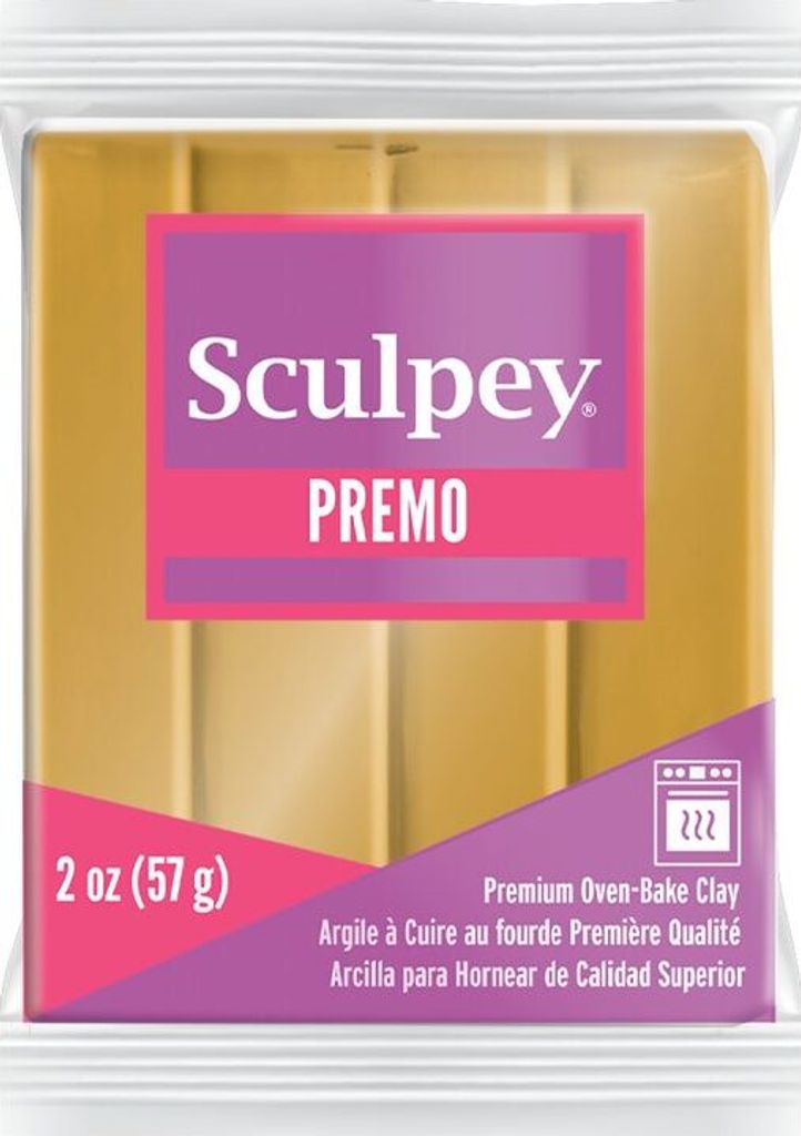 Sculpey PREMO gold 18K - 1 Stück