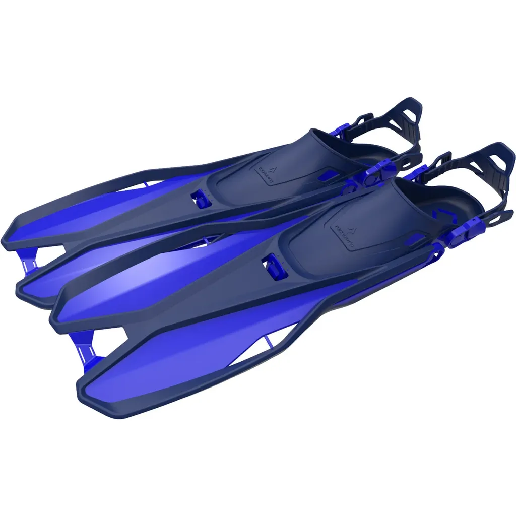 Palmes de voyage légères TECNOPRO F6 C, voilure courte robuste, 45-47