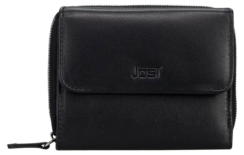 Jost Geldbörse Odense Zip 6332 Medium 12 x 10.5 x 3