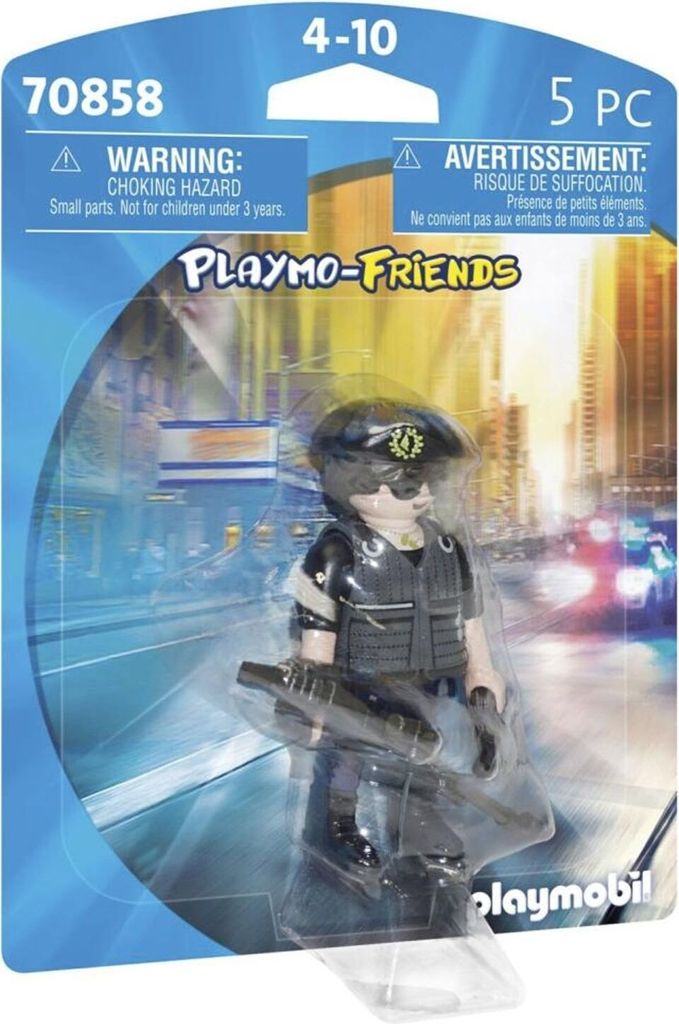 PLAYMOBIL Figur Polizist Friends Set Zubehör Babys Kinder Spielzeug Spaß 70858