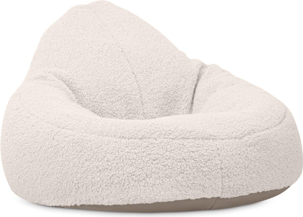 Klasické křeslo s sedací vakem "COSMO", ecru, Imitace kůže, Obrázek produktu 