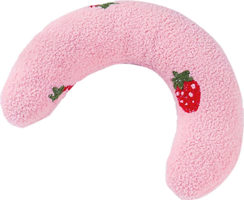 Weiches, flauschiges Nackenkissen für Katzen, beruhigend, U-förmig, zur Linderung der Gelenke, zum Schlafen, zur Verbesserung der Nackenstütze, ...