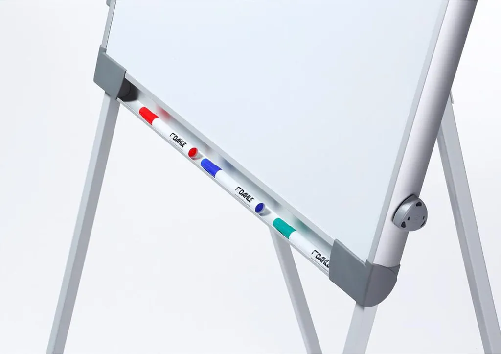 Tableau de Conférence Flip-Chart Mobile Dahle 76-76011 à Roulettes