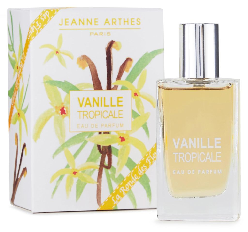 Jeanne Arthes Eau de Parfum die rund der Blüten Vanille Produktbild 